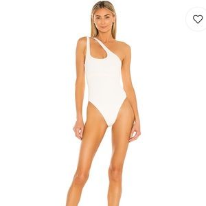 NWT Phoebe One Piece Bikini in Cream
